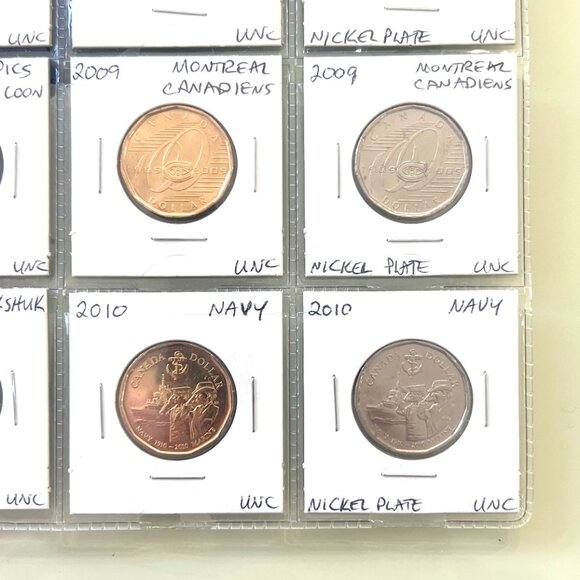 Collection of 24 Special Loonies + 24 Duplicates in Nickel Plate! - Picture 11 of 16